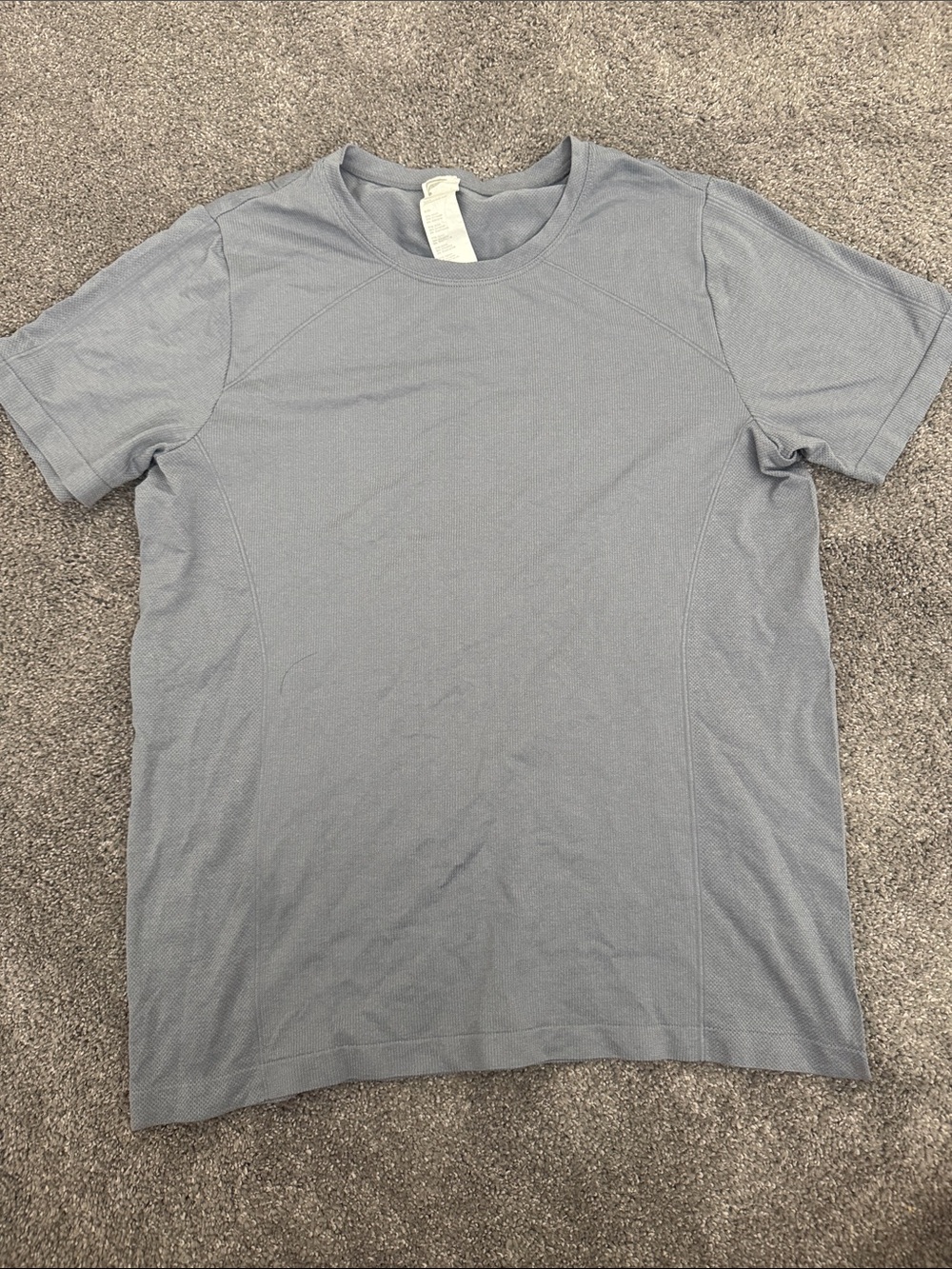 Women’s Short Sleeve Crew Neck Shirt - Light grey